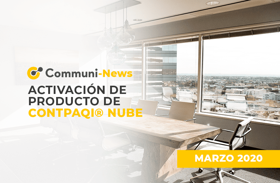 Activación de producto de CONTPAQi® Nube